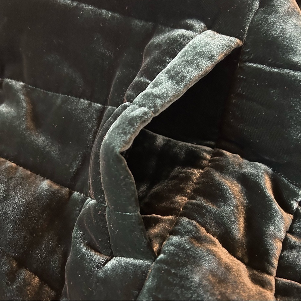 Eileen Fisher Emerald Green Fully Lined Quilted Zip Front Jacket Sz.S/P - Picture 11 of 16